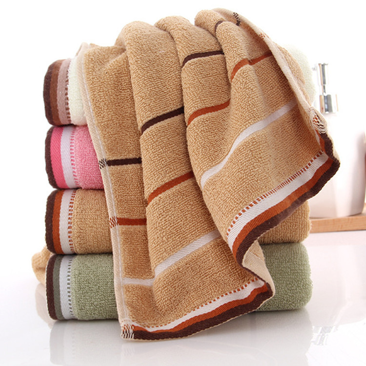 Cotton Towel Adult Household Thickened Absorbent Face Wash Cotton Face Towel Stand Towel Wholesale Gift Return logo