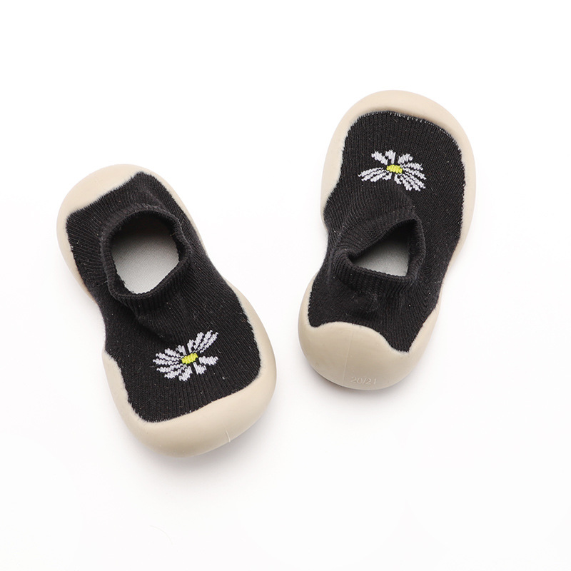 Ins Korean version 2025 spring new children's floor socks shoes do not fall off baby toddler shoes breathable soft bottom shoes and socks