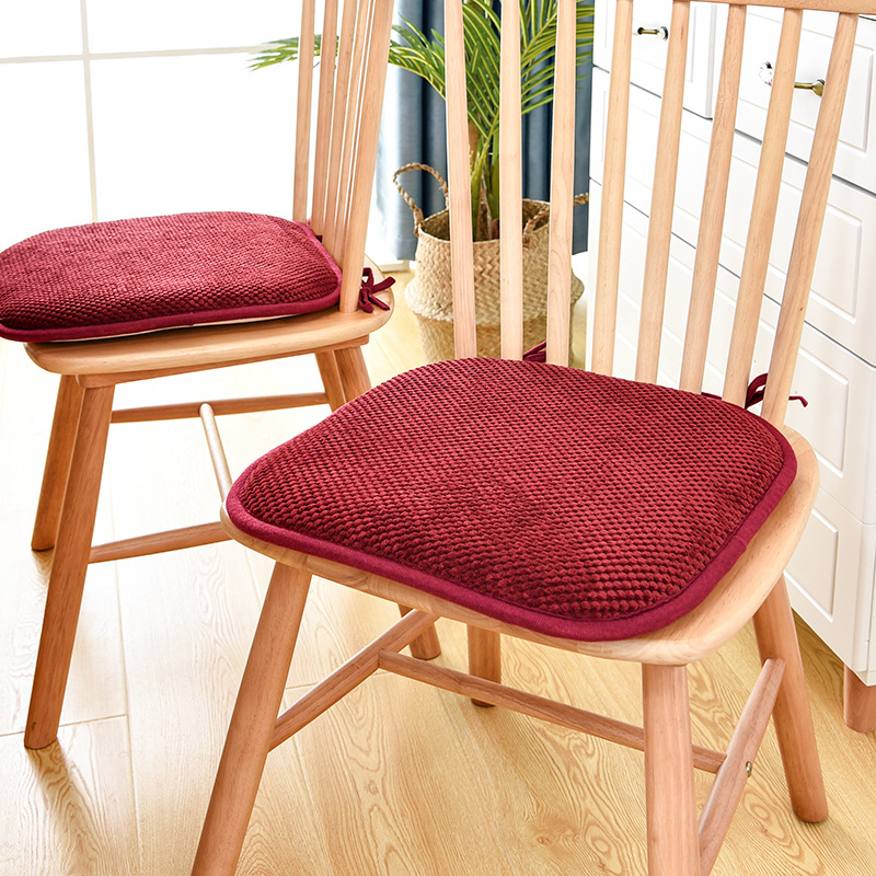 Amazon hot sale memory foam sponge dining chair cushion slow rebound chair cushion office cushion non-slip