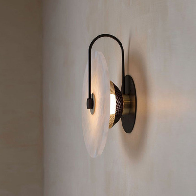 Nordic Living Room Cloud Stone Wall Lamp Modern Minimalist Corridor Background Wall Lamp Bedroom Bedside Study Room Decorative Wall Lamp