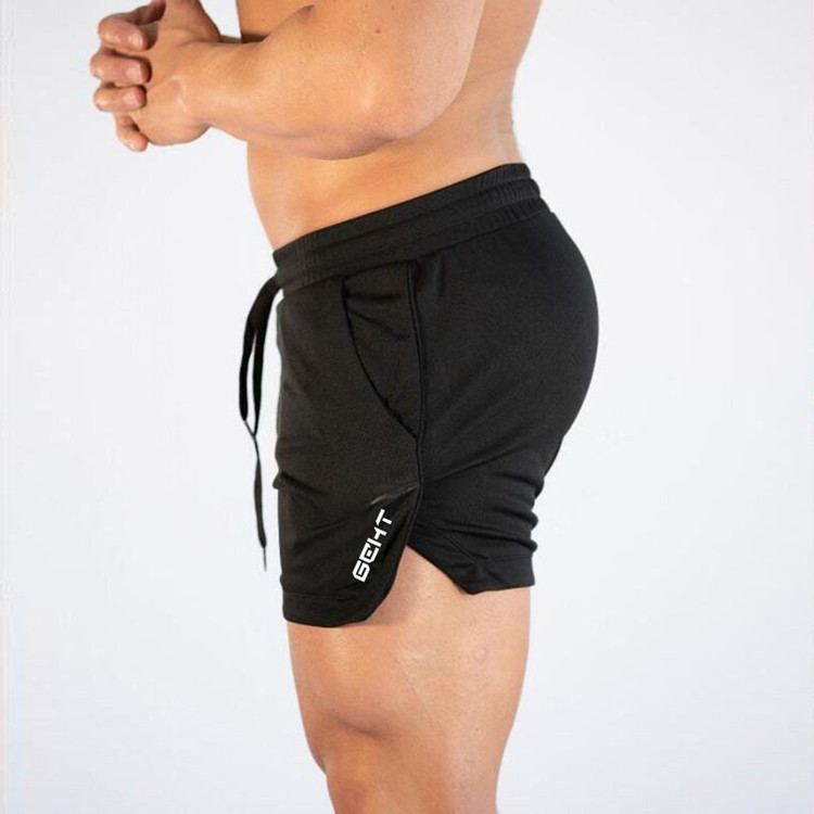 跨境运动短裤男士夏休闲跑步锻炼健身训练深蹲速干泳裤三分沙滩裤