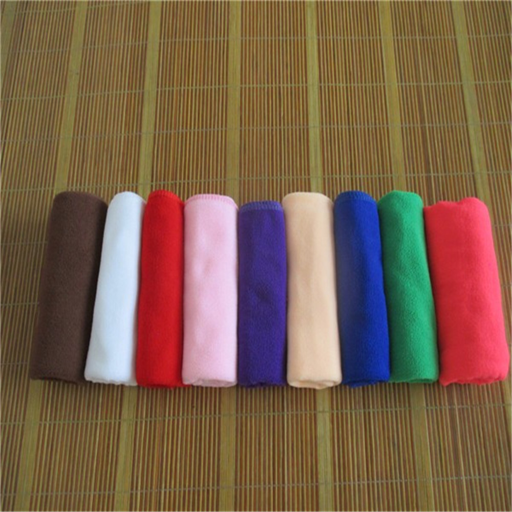 Medium and thick microfiber towel soft absorbent lint free gas station towel activity gift making logo word