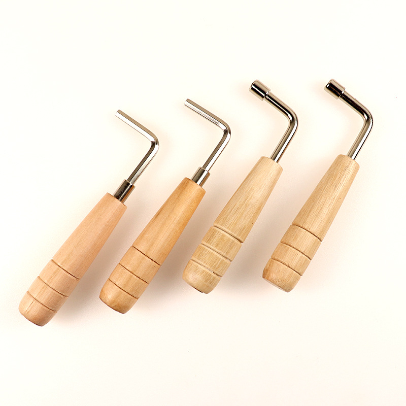 Guitar hex wrench wooden guitar instrument piano strength adjustment tool metal solid wood guitar wrench tuning string tuning