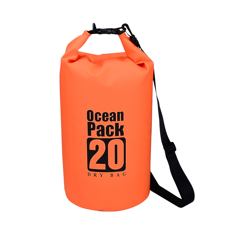 Outdoor PVC Clip Net Waterproof Bag Mountaineering Sports Bag Cycling Drifting Bag Beach Bag Swimming Bag Waterproof Bag Double Shoulder Bag