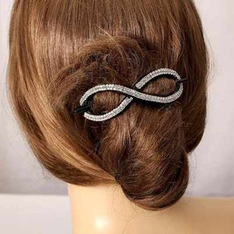 Fermaglio per capelli ovale cavo con strass di perle alla moda coreana, accessori per capelli all'ingrosso, fermaglio per coda di cavallo per adulti, grande fermaglio a torsione, fermaglio con impugnatura all'ingrosso_voghion.com