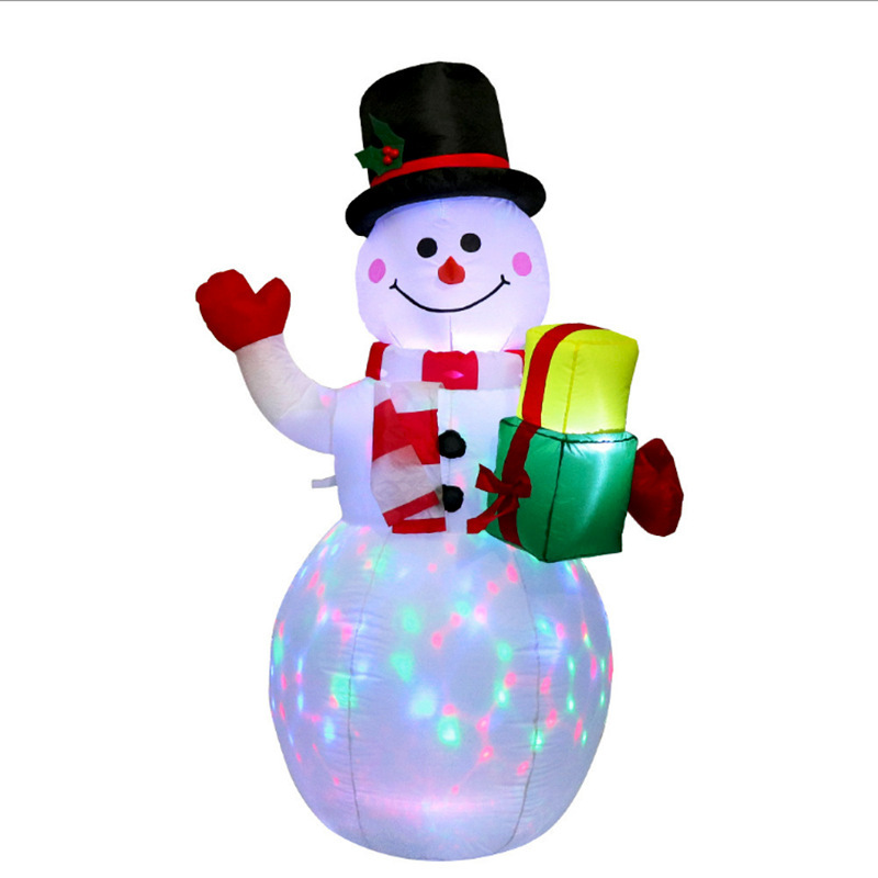 クリスマスの空気入れの空気入れのクリスマスの雪だるまのイルミネーションの発光装飾の空気入れのクリスマスの雪だるまのクロスボーダーの人気商品|undefined