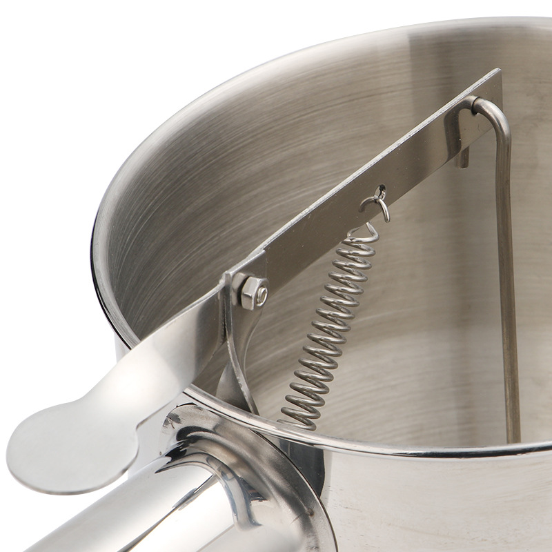 Stainless Steel Tapered Funnel Octopus Small Meatball Funnel Controllable Batter Funnel Metering Funnel