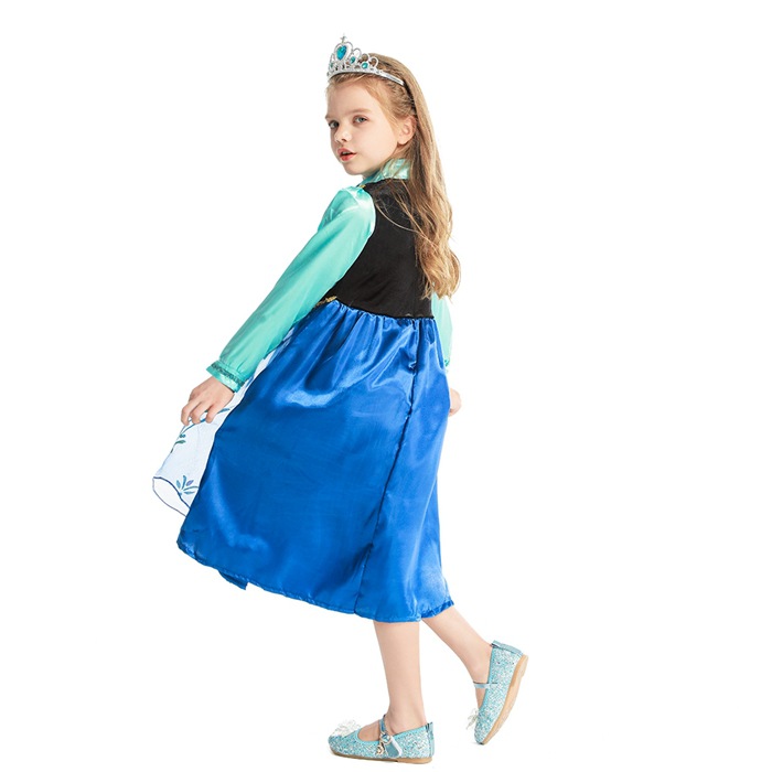 Frozen Children's Clothing Anna Dress Princess Dress Frozen Anna Dress Performance Dress Cosplay