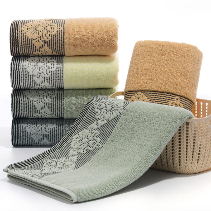 Cotton Towel Home Daily 32-strand Absorbent Wash Face Towel Hand Gift Box Embroidered logo Cotton Wholesale Gaoyang