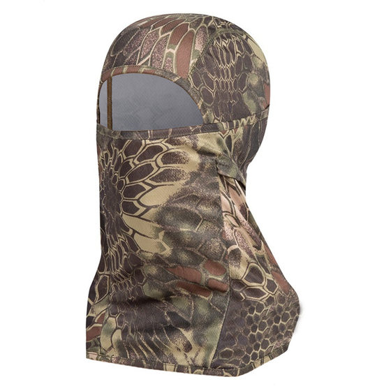 Camouflage Tactical Headgear Outdoor Sun Protection Anti-rustal Camouflage Warm Riding Mask Tactical Equipment