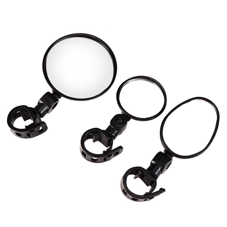 Mountain bike Bicycle Rearview Mirror wide-angle flat mirror bicycle mirror flat safety mirror riding equipment