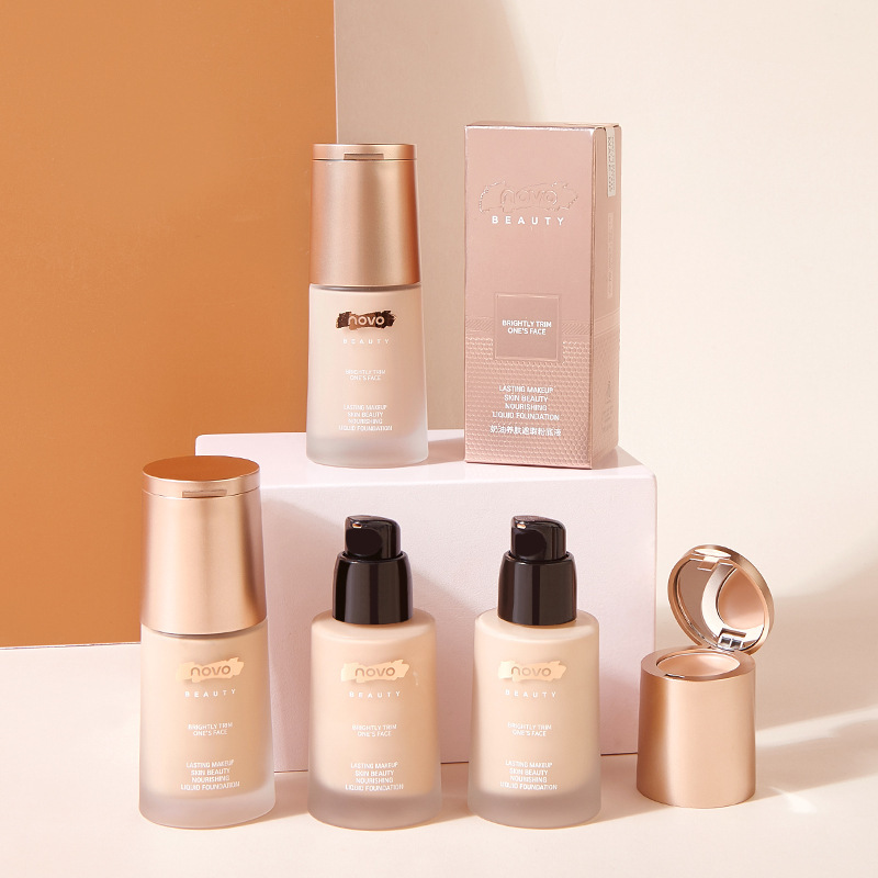 Makeup NOVO Cream Skin-nourishing Concealer Foundation Dry Skin Moisturizing Oil-controlling Durable Waterproof Sweat-proof Foundation