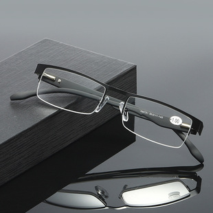 New metal reading glasses elderly glasses half frame elderly glasses square reading glasses factory hand wholesale 131
