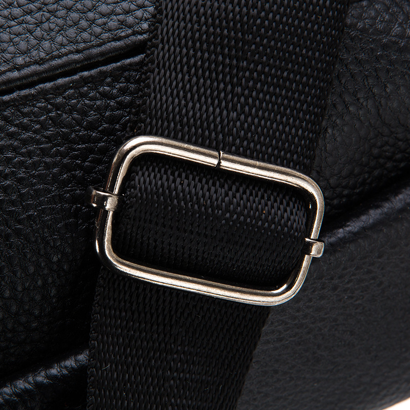 Wholesale men's waist bag multi-compartment mobile phone bag multi-functional business casual messenger bag work fashion men's chest bag