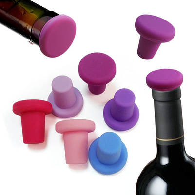 Food Grade Silicone Wine Stopper Sealed Leak Proof Wine Stopper Silicone Stopper