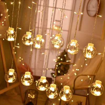 Wholesale LED lights string lights wishing ball girl heart romantic bedroom room layout decoration ball Bubble Ball lights