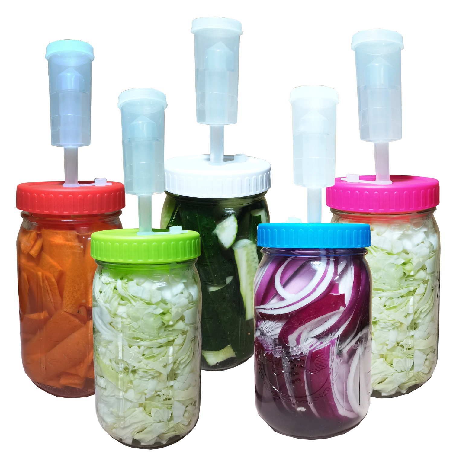 Mason jar fermentation lid one-way exhaust valve Mason Cup 70 pickle lid 86mm Wide Mouth Mason bottle pickle lid