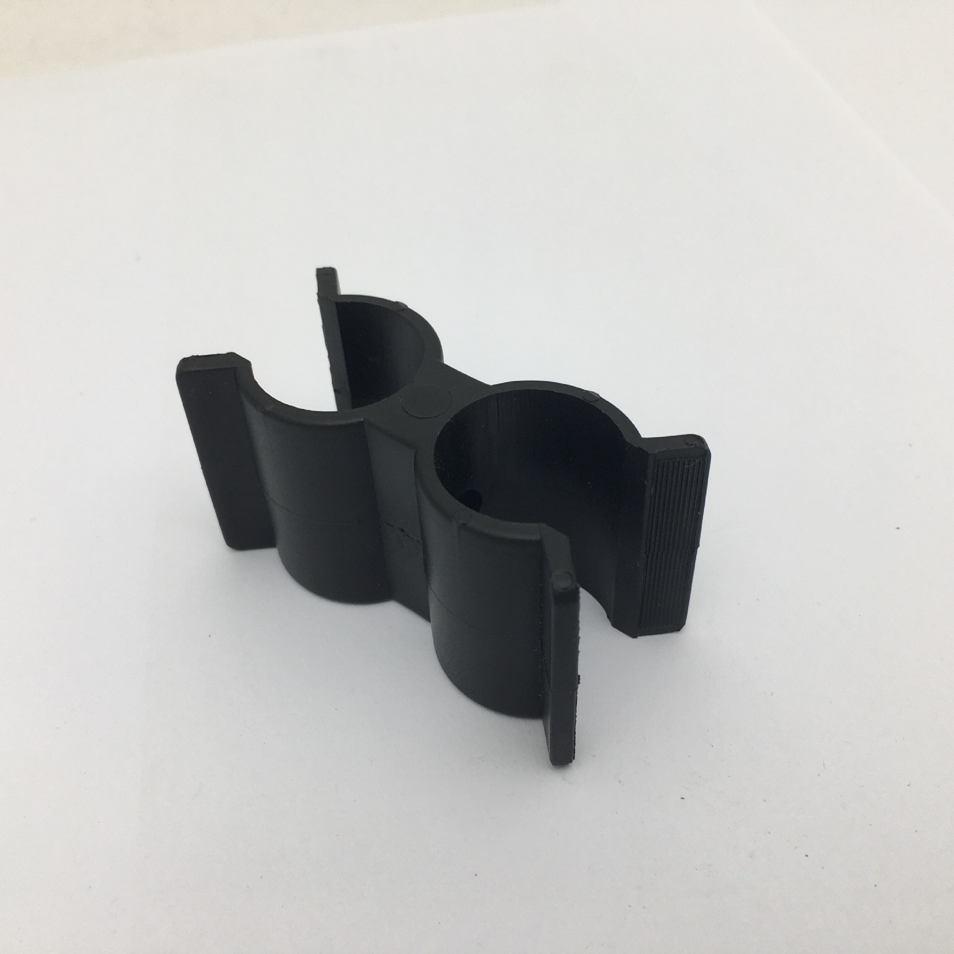 Black nylon 22.2mm tube 25mm pipe clamp marine hardware accessories