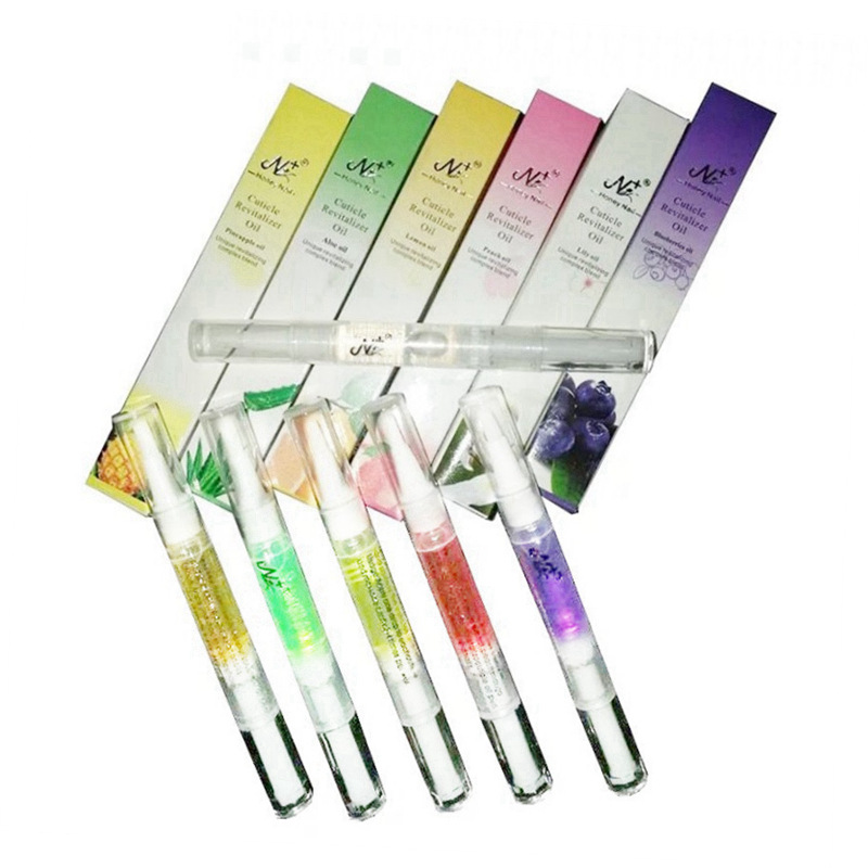 Foreign trade supply nail nutrition pen anti-barbed nail edge oil N + brand environmental protection nail polish armor rotating pen