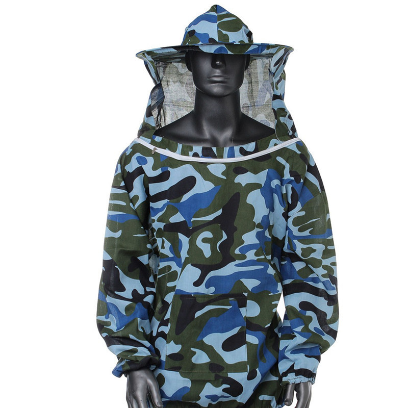 Beekeeping Tools Supplies Half-body Bee Clothing Bee Protective Clothing Half-body Thin Anti-bee Clothing Anti-bee Clothing Hat Bee Kit
