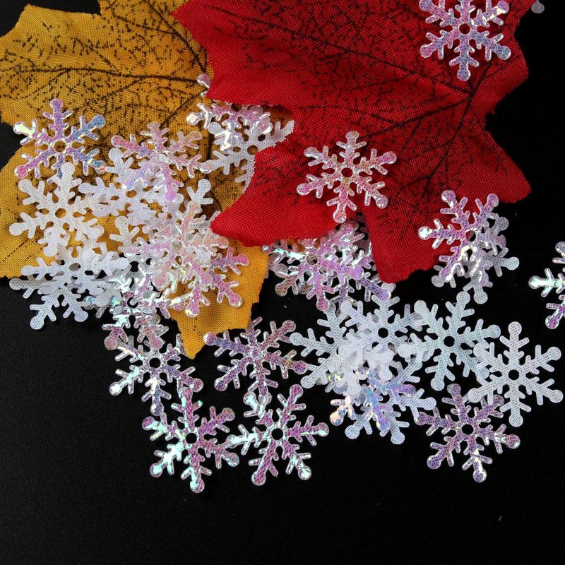 国境を越えたクリスマス装飾雪花片結婚式パーティーは紙くずdiy偽雪花クリスマス部品メーカーを投げる|undefined