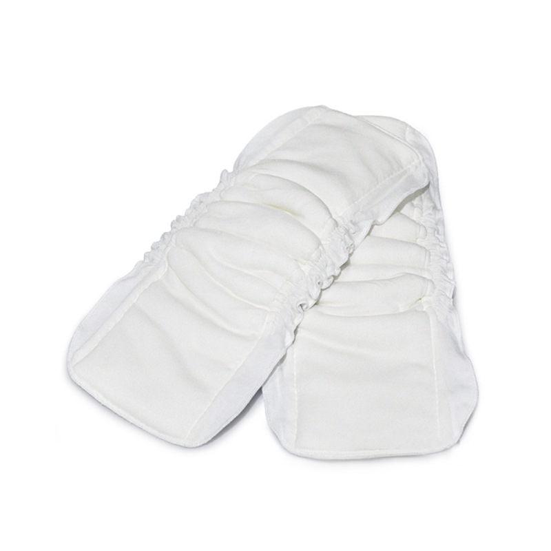 Baby Diaper Washable Bamboo Cotton Baby Diaper Folded Stereo Anti-Side Leakage Loosen Urine Pad Spot