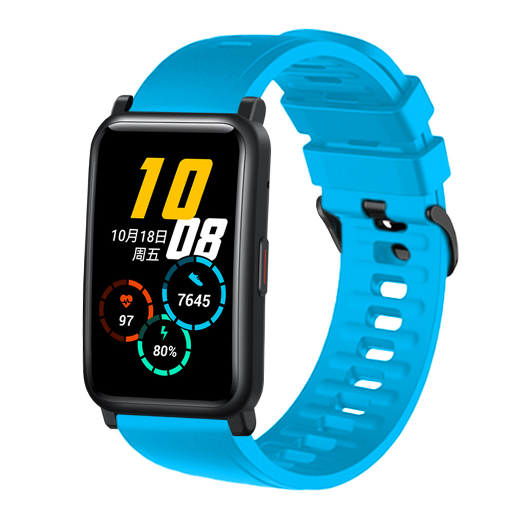 Suitable for Huawei Glory ES Smart Watch Replacement Strap Silicone Breathable 20/22 Universal Spot Wholesale