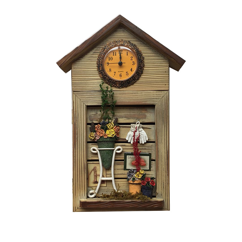European style wooden crafts key box wall hanging home accessories manufacturers supply wholesale sample quantity from the best