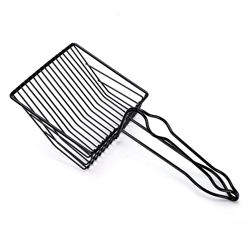 Cat litter shovel stainless steel metal large cat excrement shovel cat toilet shovel excrement tofu cat litter shovel cat supplies