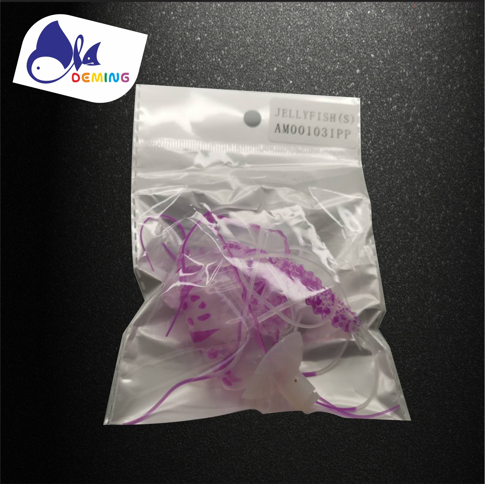 Fish tank landscaping decoration silicone transparent fluorescent jellyfish coral jellyfish tank grass tank simulation jellyfish fake jellyfish wholesale