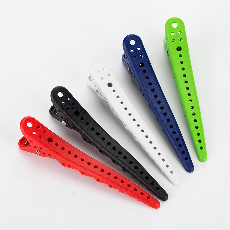 Last World Beauty Hair Clip Partition Clip Long Mouth Clip Hole Clip Hair Clip Hair Clip Beauty Salon Styling Clip