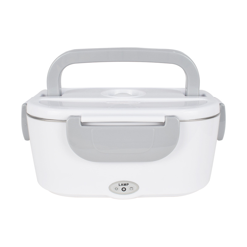 Household 304 Stainless Steel Electric Lunch Box Insulation Lunch Box Car Electric Heating Lunch Box Insert Electric Heating Lunch Box