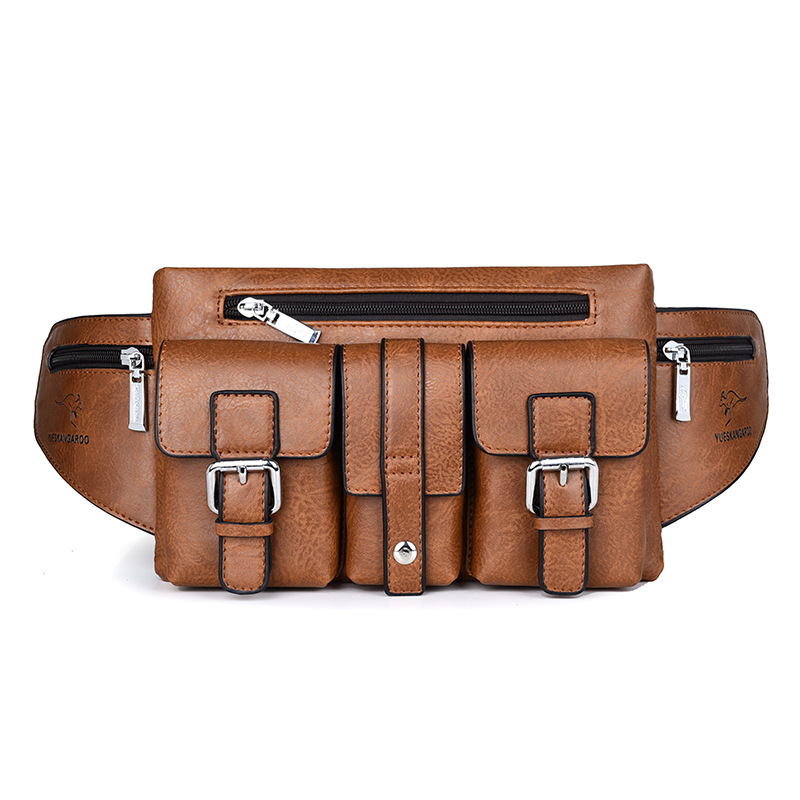 Men's Bag Waist Bag Men's Crossbody Bag Fashion Chest Bag Korean Shoulder Bag Foreign Trade Explosions