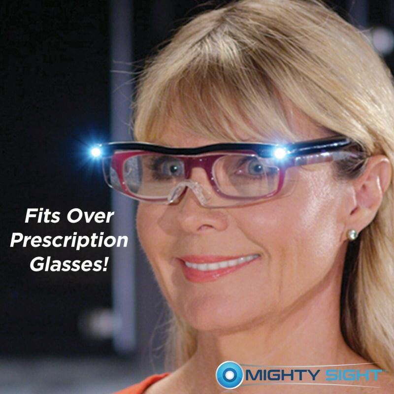 TV new mighty sight with led lamp glasses reading glass magnifying glass magnifying HD factory spot