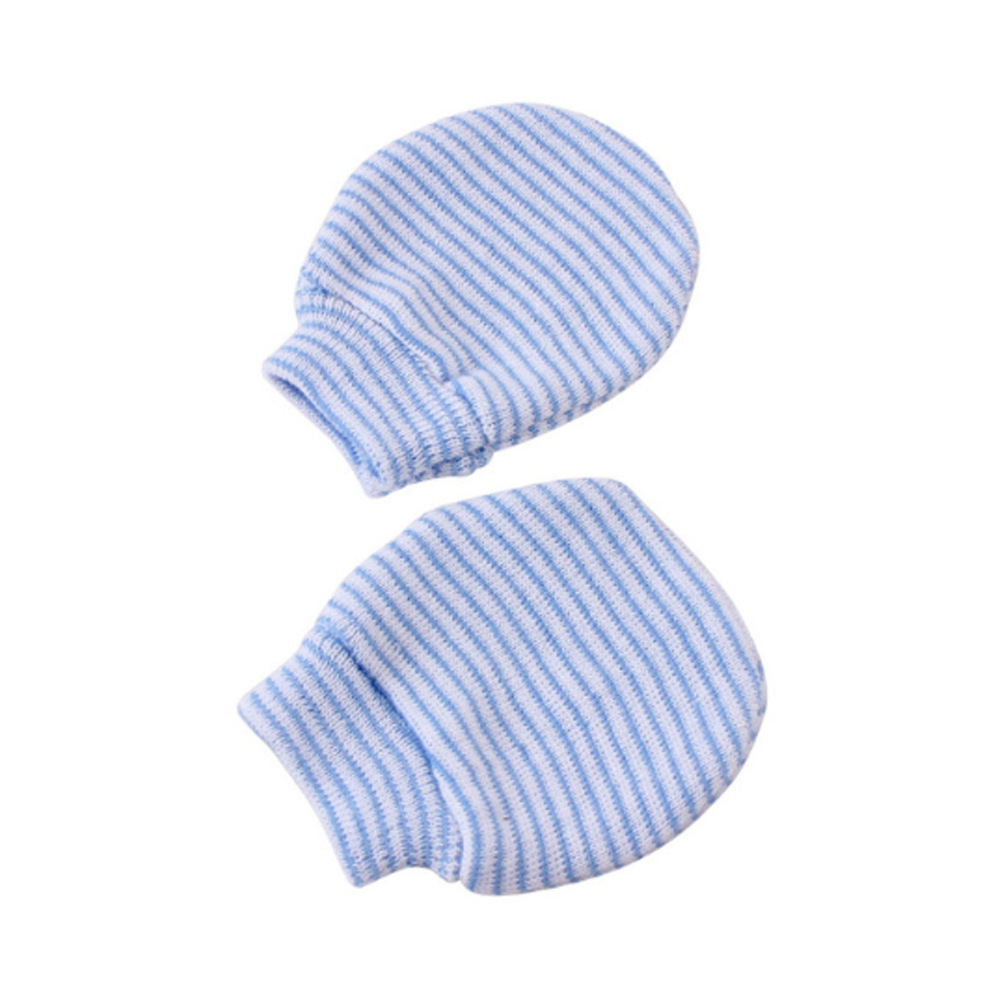 Spot autumn cotton baby anti-scratch gloves manufacturers spot 0-3 months baby baby gloves