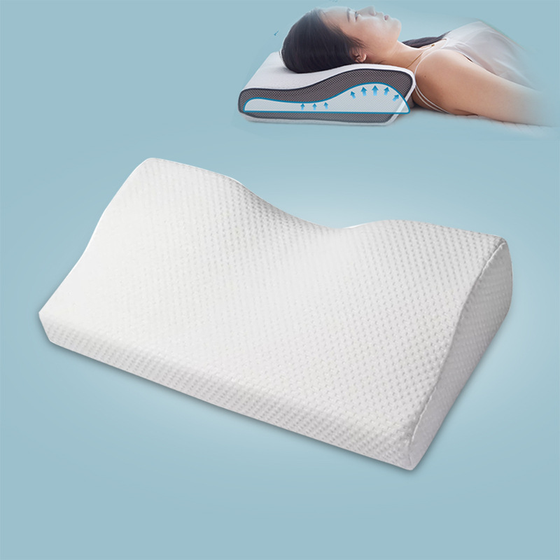 Factory Pillow Slow Rebound Memory Pillow Pure White Butterfly Memory Foam Pillow Space Memory Pillow Pillow Core