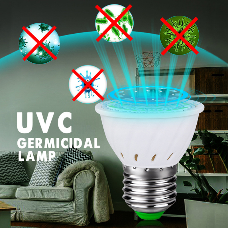 led UV germicidal lamp home mite disinfection lamp special lamp Cup 72 beads 2835 Amazon hot wholesale