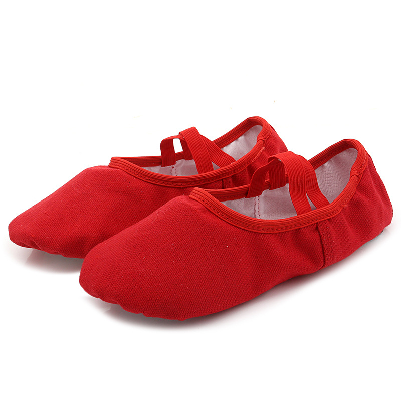 Lace-free yoga shoes cloth head practice dance shoes cat claw shoes gymnastics shoes soft bottom dancing shoes wholesale source manufacturer