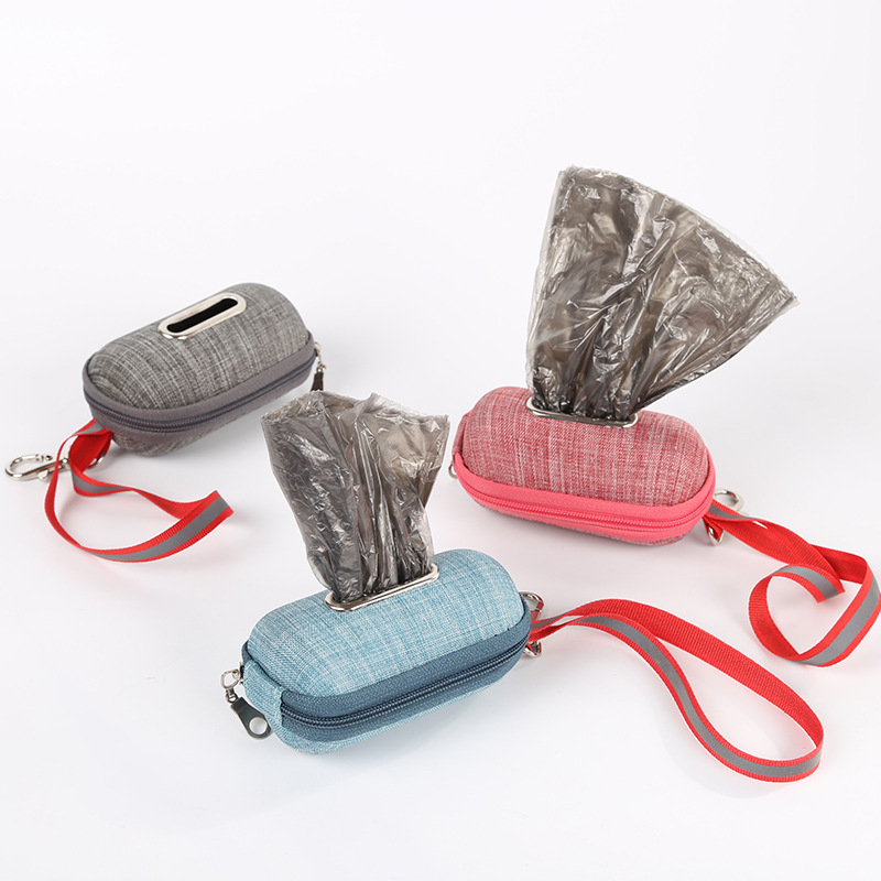 Dog Garbage Bag Dispenser Toilet Pickup Cross-border Dog Outgoing Portable Garbage Box Dog Cleaning Supplies