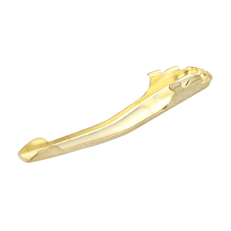 Stainless steel holding clip, pen buckle, pen clip, flashlight holding clip processing and manufacturing can print custom Logo