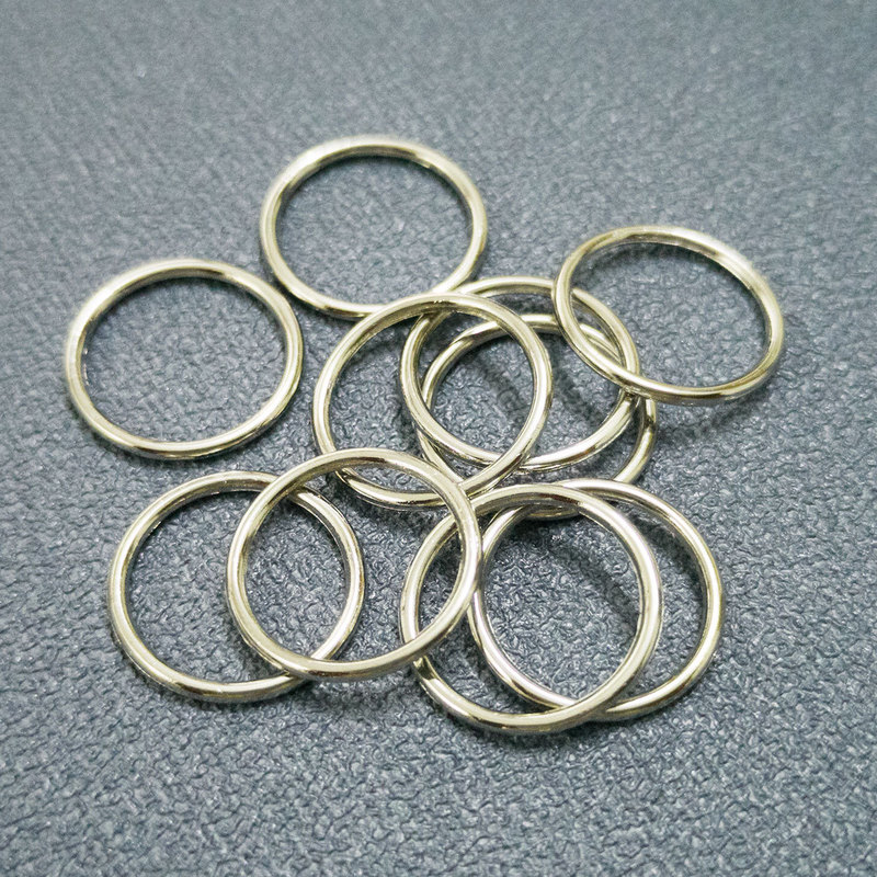 亜鉛メッキされた亜鉛合金のメディカルバックル金色メッキされたストラップ下着調節バックルブラジャー非磁性金属肩ひも調節バックル|undefined