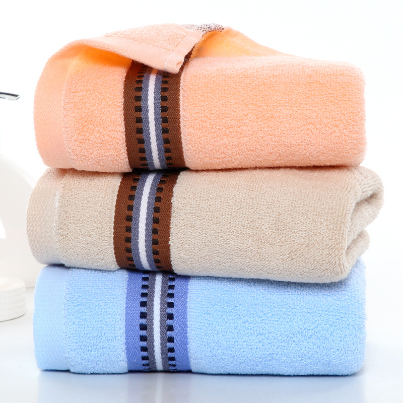 Cotton Towel Home Daily 32-strand Absorbent Wash Face Towel Hand Gift Box Embroidered logo Cotton Wholesale Gaoyang