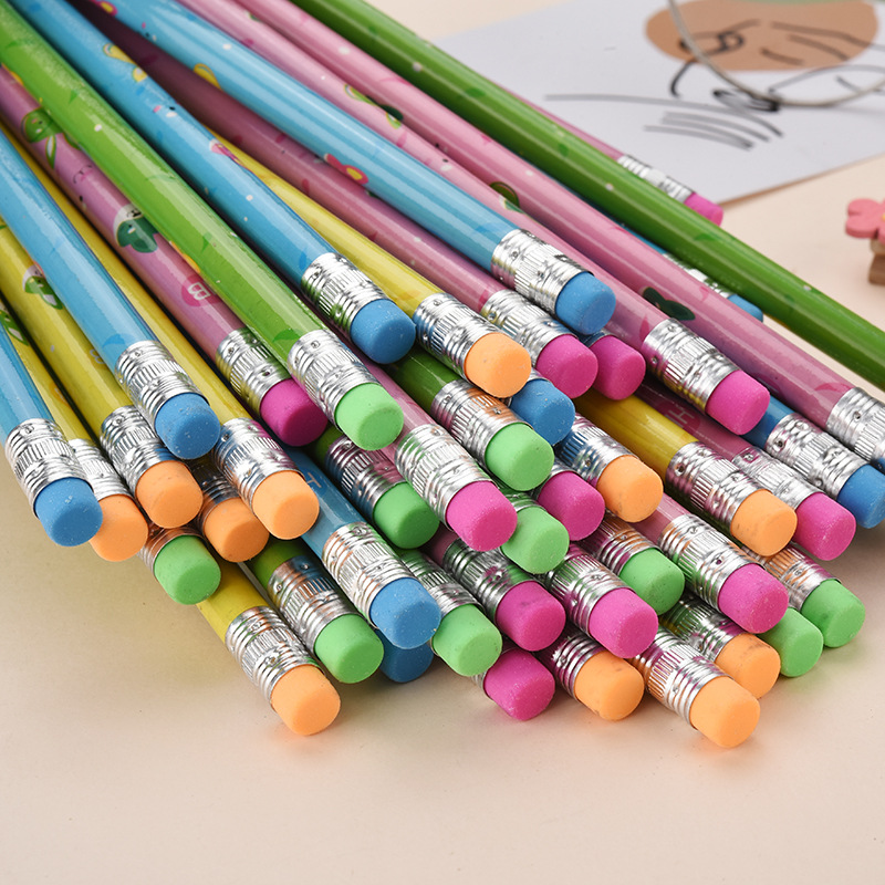 50 bags of cartoon film round Rod HB pencil kindergarten primary school prizes gifts stationery e-commerce supply
