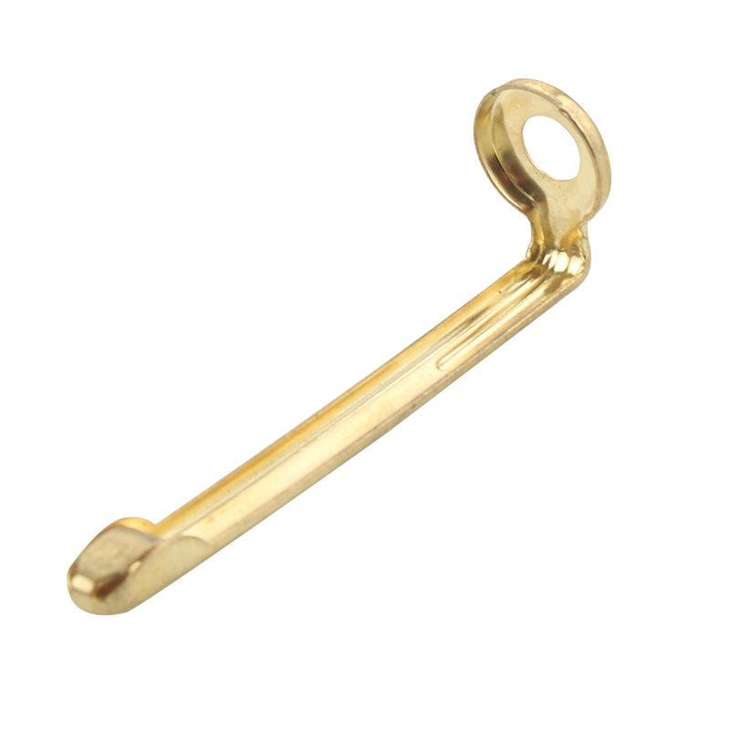 Stainless steel holding clip, pen buckle, pen clip, flashlight holding clip processing and manufacturing can print custom Logo