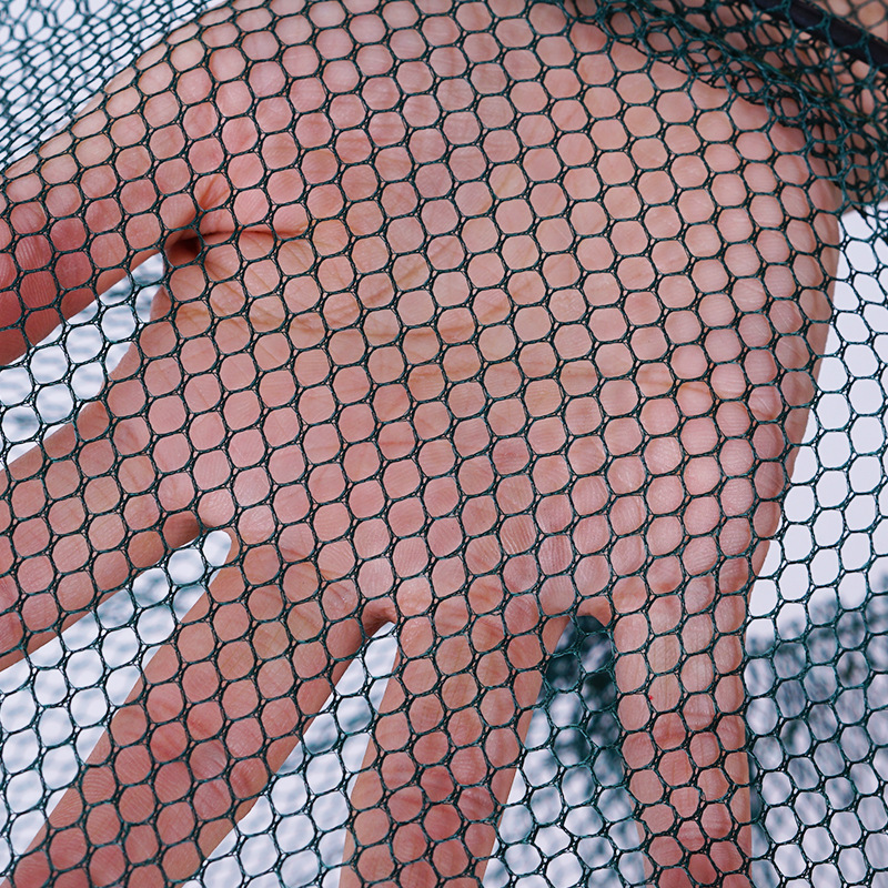 Mesh Cloth Three-Circle Small Eye Fishing Cloth Three-Layer Simple Fishing Tackle Portable Foldable Steel Wire Net Bag Small Fishing Guard