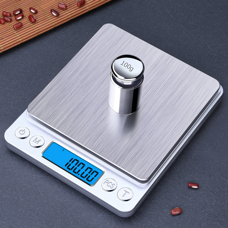 High-precision Multi-function Small Citation Edition Electronic Kitchen Scale Pocket Precision Electronic Weight Weighing Baking Scale