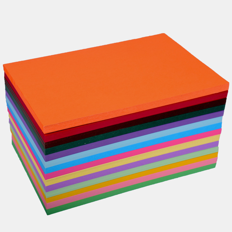 Puree A4 color hard cardboard a4 cardboard hard thickened color Cardboard Cardboard DIY handmade postcard paper