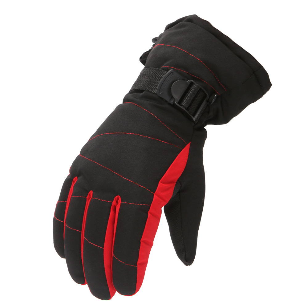 Ski Gloves Men's Winter Outdoor Mountaineering Ride Warm Waterproof Adult Velvet Motorcycle Amazon Foreign Trade