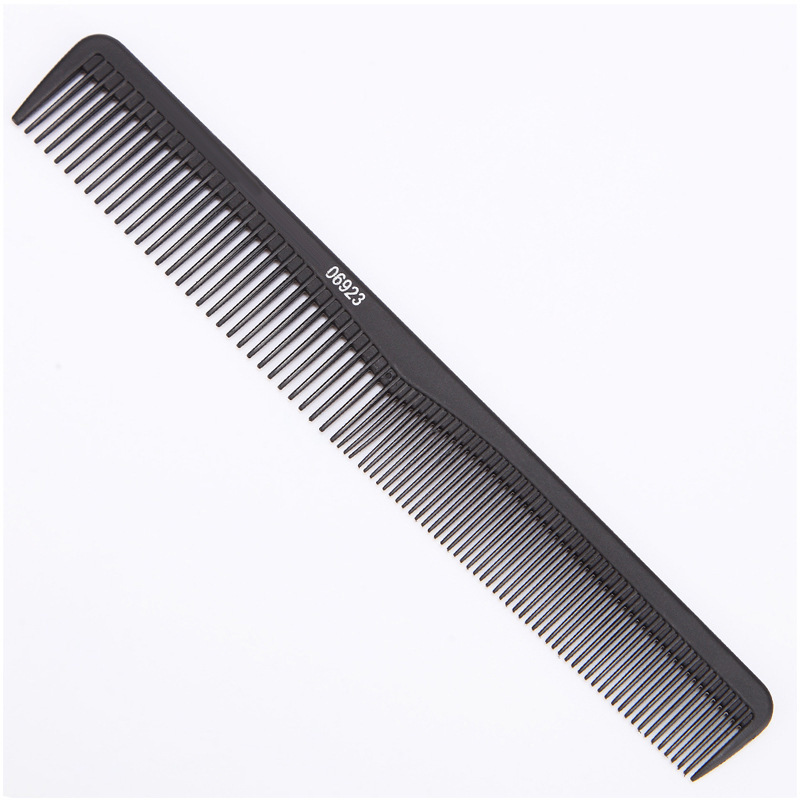 Wan Mei haircut 3-piece set tooth scissors flat scissors double black carbon fiber comb Plastic Haircut thin scissors bangs