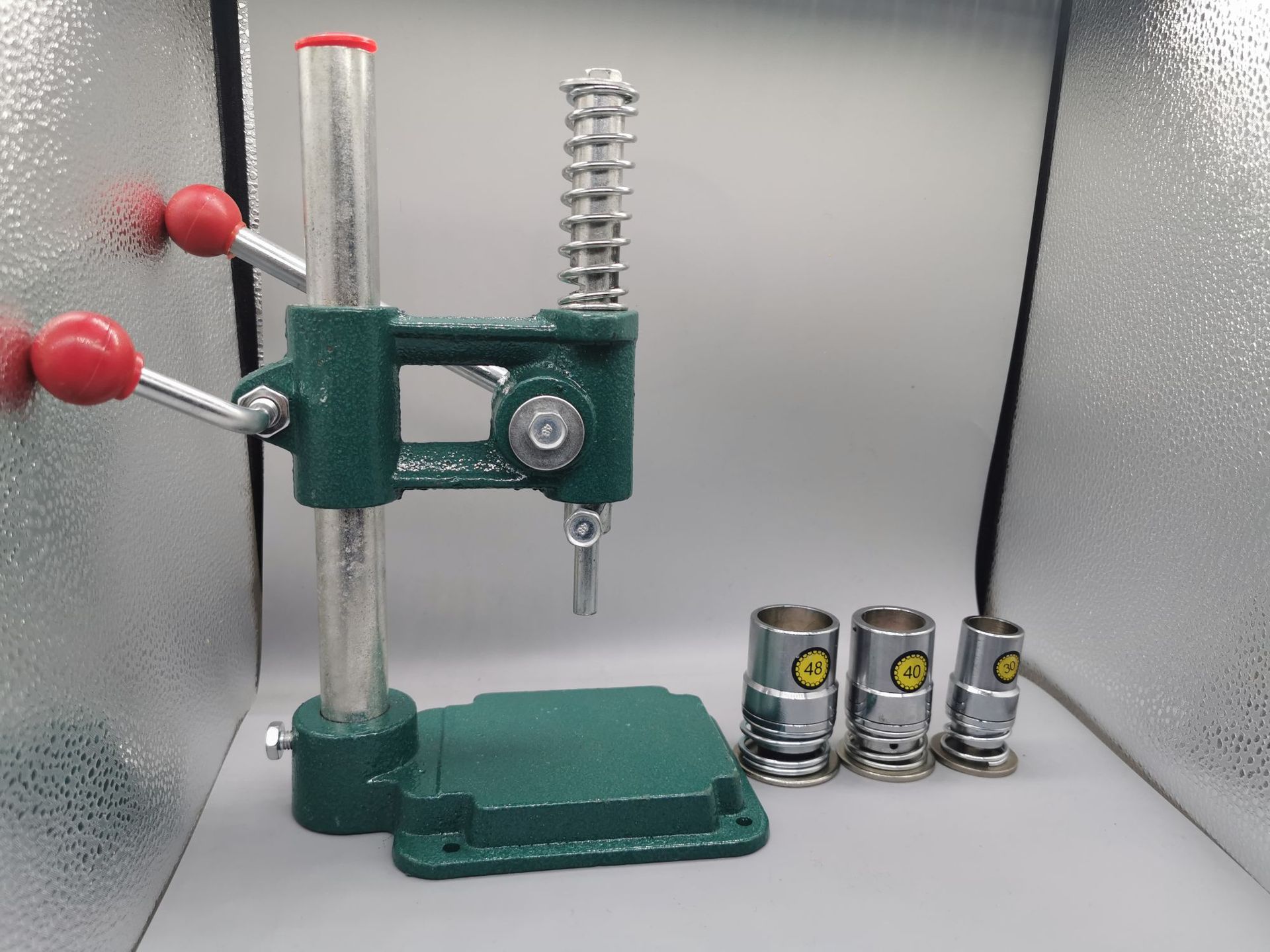 Buckle machine set buckle aluminum bottom button machine hand press including machine cloth buckle grinding ordinary bread buckle